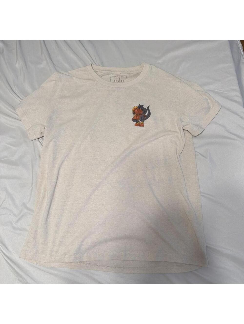 Cartoon graphic tee shirt boxing club tee